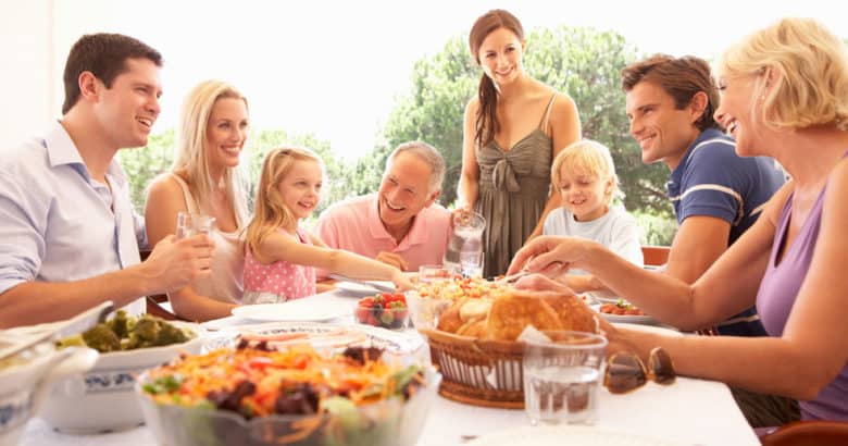 Para o almoço | Encontro entre família e amigos